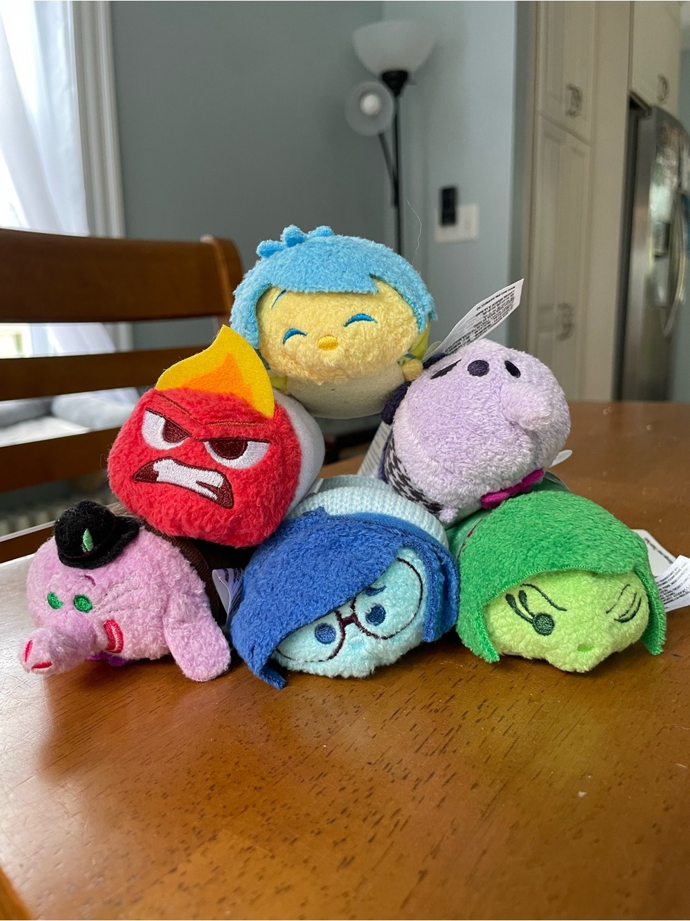 Disney Tsum Tsum Plush Six-Pack - Red, Blue, Green, Purple, Pink, Yellow